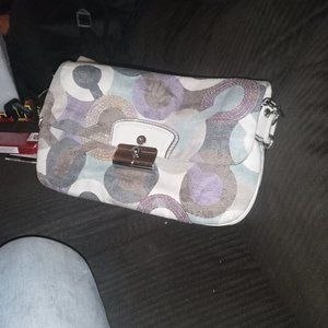 Coach clutch purse